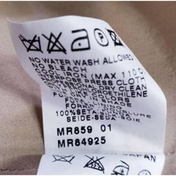 Max Mara 100% Silk Gonna Pencil Skirt XXL 52 New - Picture 7 of 8